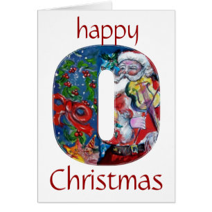 PÈRE NOËL AVEC VIOLON OU MONOGRAMME