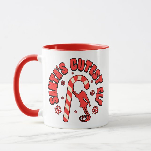Père Noël Baby Holiday Fun Mug (Gauche)