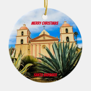 Père Noël Barbara California Pittoresque Ornement