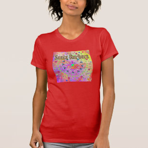 Père Noël Barbara Lucky Golden T-Shirt