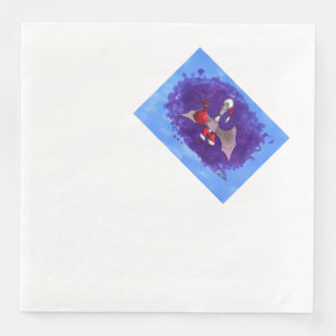 Père Noël Bat serviettes en papier