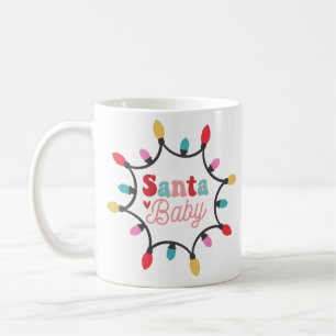 Père Noël bébé Noël légère tasse de café