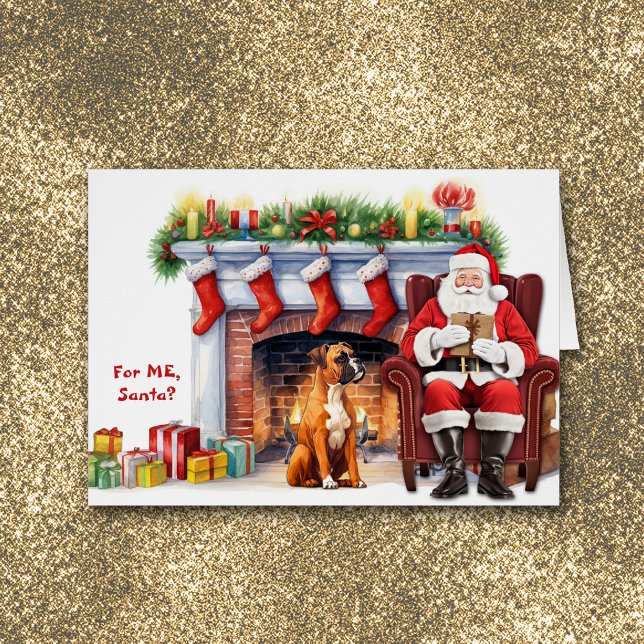 Père Noël boîte cadeau chien Noël (Créateur téléchargé)