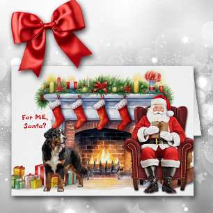 Père Noël Cadeau Bernese Mountain Dog Holiday