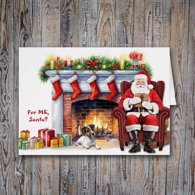 Père Noël Cadeau Jack Russell Terrier Holiday (Créateur téléchargé)