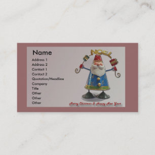 Père Noël Carte de visite