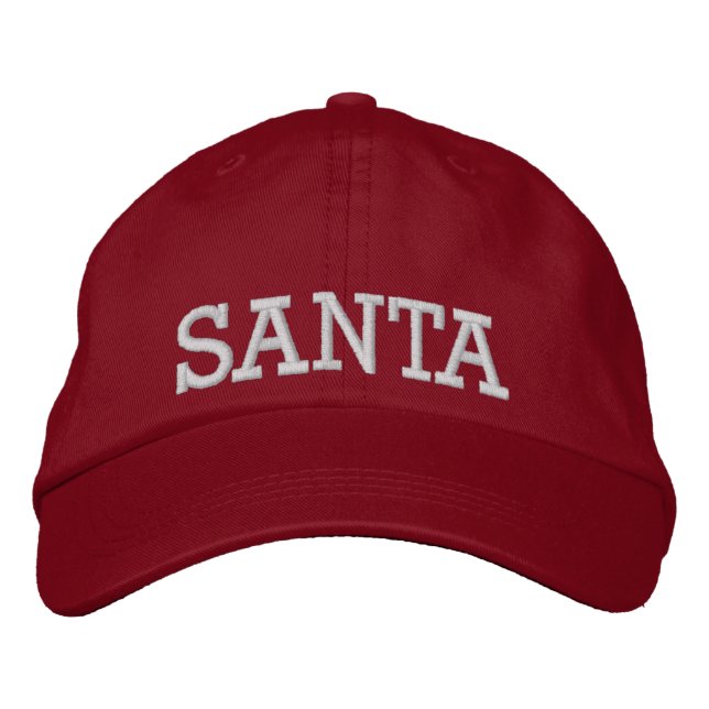 PÈRE NOËL ... ; ) Casquette par SRF (Devant)