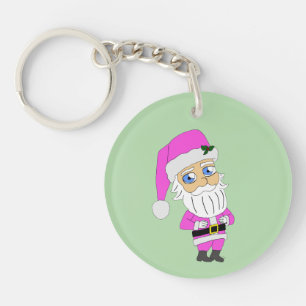 Père Noël chibi en costume rose