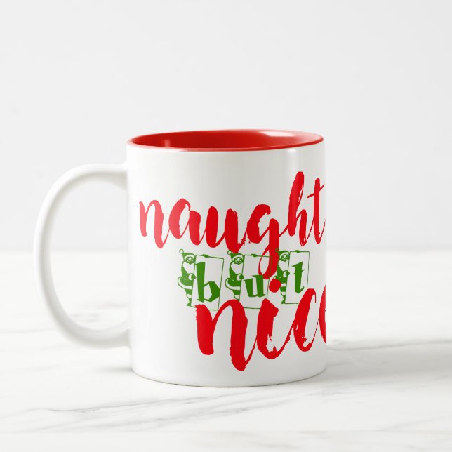père Noël coquine mais jolie tasse de décoration d (Gauche)