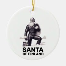 Père Noël de Finlande - Ornement de Noël gay / LGB