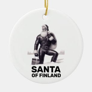 Père Noël de Finlande - Ornement de Noël gay / LGB