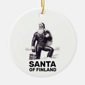 Père Noël de Finlande - Ornement de Noël gay / LGB