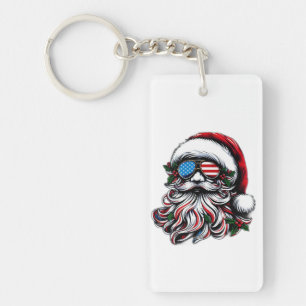 Père Noël de Noël Patriotique/Américaine