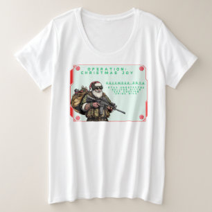Père Noël drôle militaire/Noël