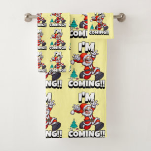 Père Noël drôle Pattern Noël Humoristique