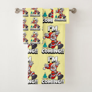 Père Noël drôle Pattern Noël Humoristique