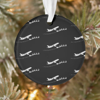 Père Noël en Avion Traîneau Renne Noël Pilote