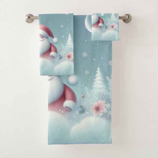 Père Noël et Rudolph (En situation)