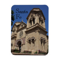 Père Noël Fe St Francis Cathedral Magnet