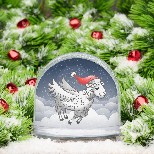Père Noël Flying Christmas Lamb (Noël)