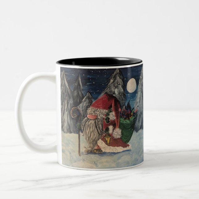Père Noël Gnome Mug (Gauche)