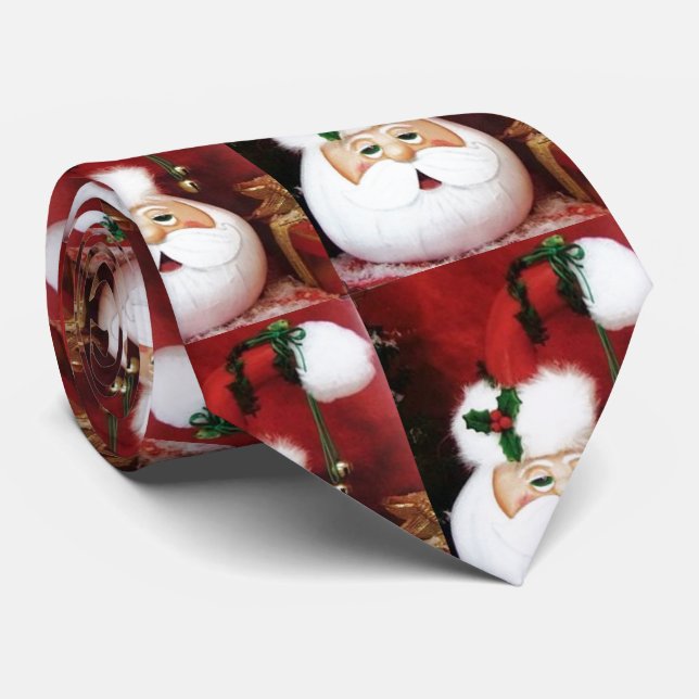***PÈRE NOËL GOURD*** CRAVATE (Roulé)