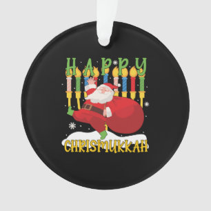 Père Noël Happy Chrismukkah Funny Hanoukka Christm