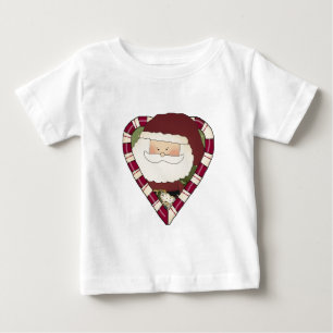 Père Noël Heart Holiday Tshirts et cadeaux