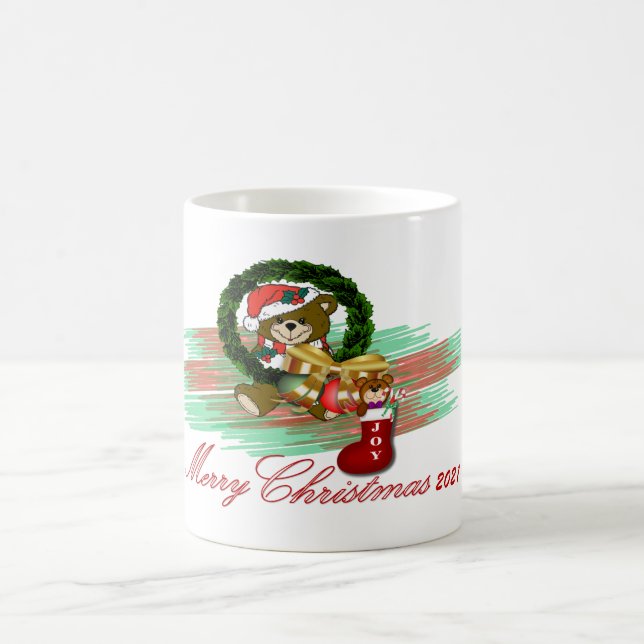 Père Noël Joy Sock Christmas Mug (Centre)