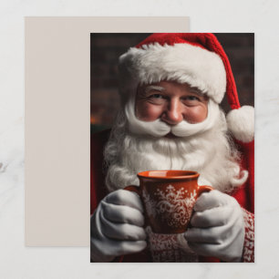 Père Noël Joyeux Noël Cartes de fin de année plats