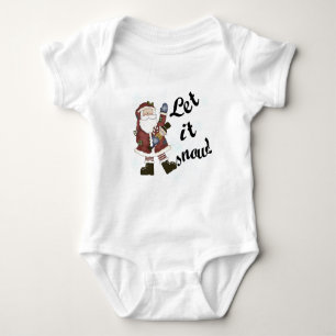 Père Noël Laisser la neige T-shirts et cadeaux