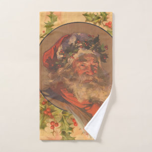Père Noël Leyendecker Antique Victorien