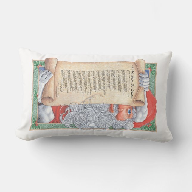 Père Noël Lumbar Coussin (Recto)