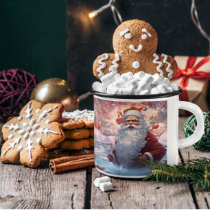 Père Noël lunatique 1 Mug