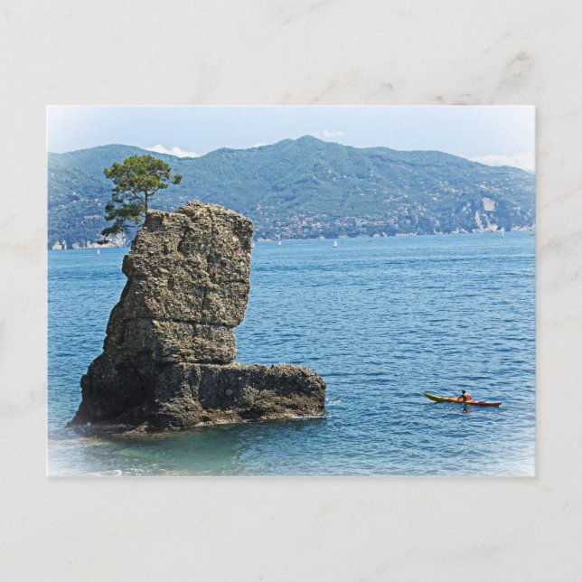 Père Noël Margherita Ligure - Carte postale Italie (Devant)