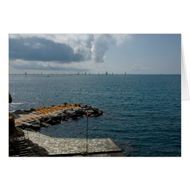 Père Noël Margherita, Ligurie, Italie (Devant Horizontal)