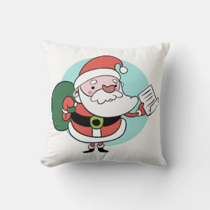 Père Noël & Mme Claus lancent des oreillers