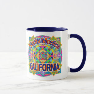 Père Noël Monica CALIFORNIA Happy Mug Cup