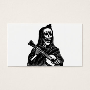 Père Noël Muerte (faucheuse mexicaine) jouant la