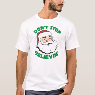 Père Noël, n'arrêtent pas des T-shirts de Belie