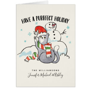 Père Noël Paws   Avoir Des Vacances Purifiées