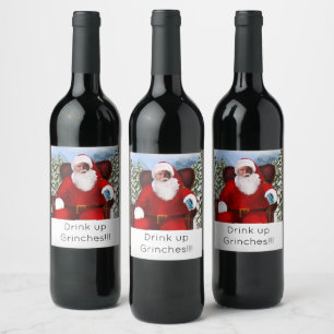 Père Noël personnalisée Ajouter vos étiquettes cad