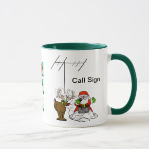 Père Noël, Rudolph Ho ! Tasse de Noël -