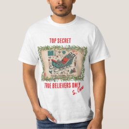 Père Noël Sleigh Build It Plans T-shirt
