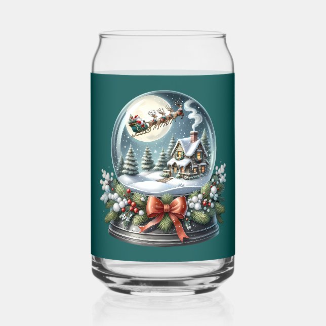 Père Noël Sleigh Ride in Snow Globe Wonderland (Recto)