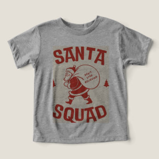 PÈRE NOËL SQUADE EN COULEUR ROUGE DISIGER SUR T