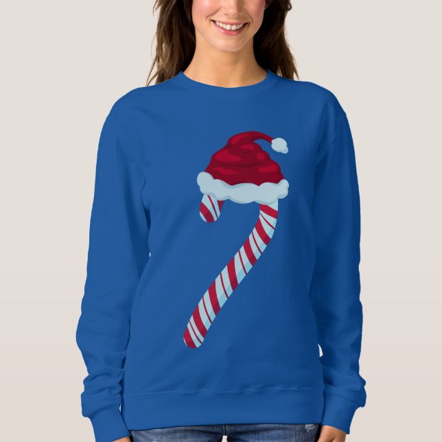 Père Noël Sucre de canne Sweatshirt (Devant)