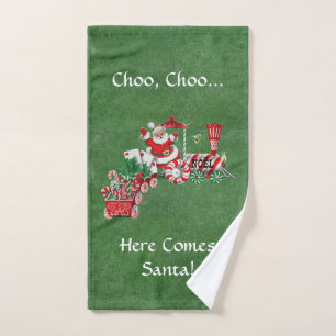 Père Noël sur Candy Train Green