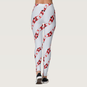 Père Noël sur les Leggings
