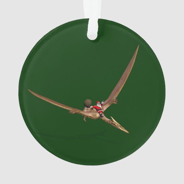 Père Noël Sur Quetzalcoatlus (dos)